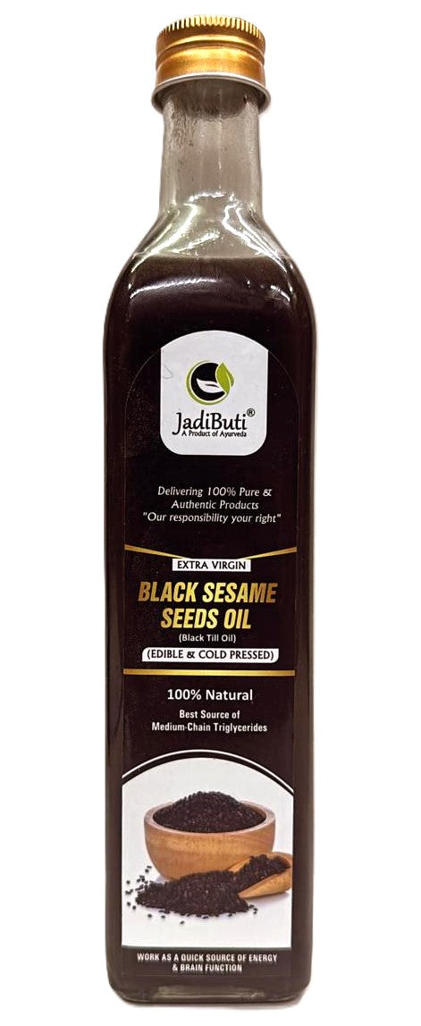 Extra Virgin Black Sesame Seeds Oil (Black Till)